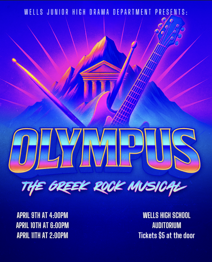 The Wells Junior High School Drama Department is pleased to bring to the stage the spooky Halloween spectacular, Eerie Academy!  